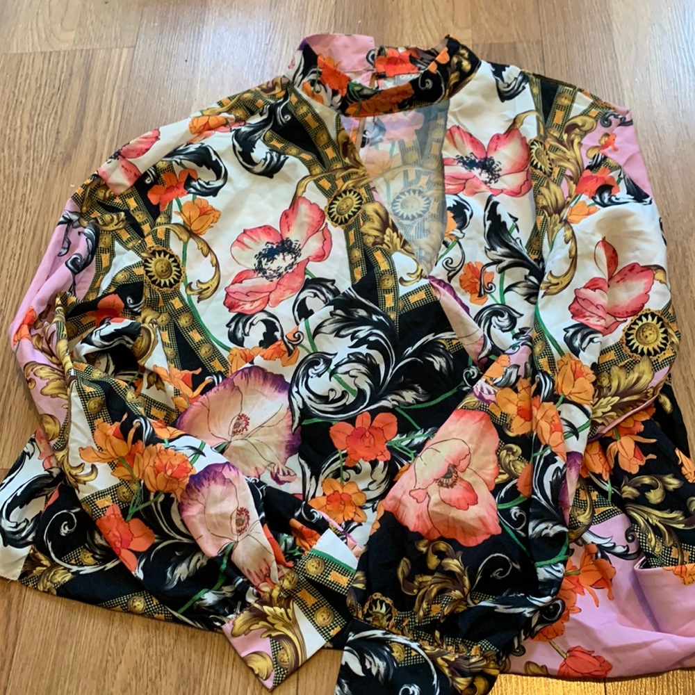 Fun colored blouse